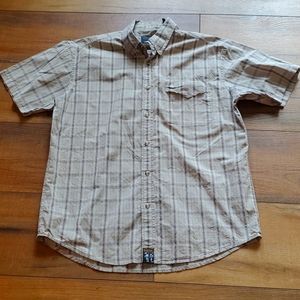 Pacific Trail mens button down short sleeve shirt.